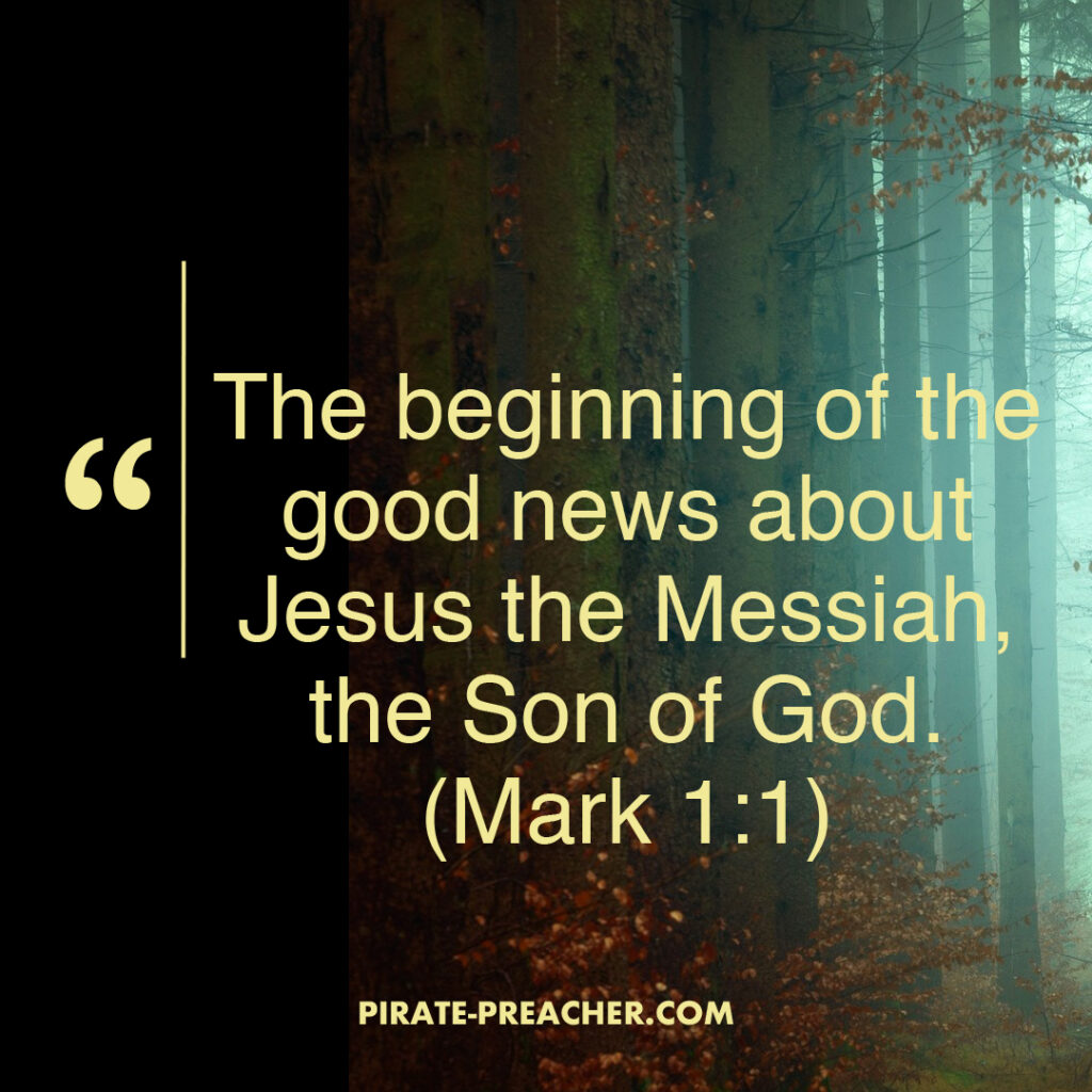 The beginning of the good news