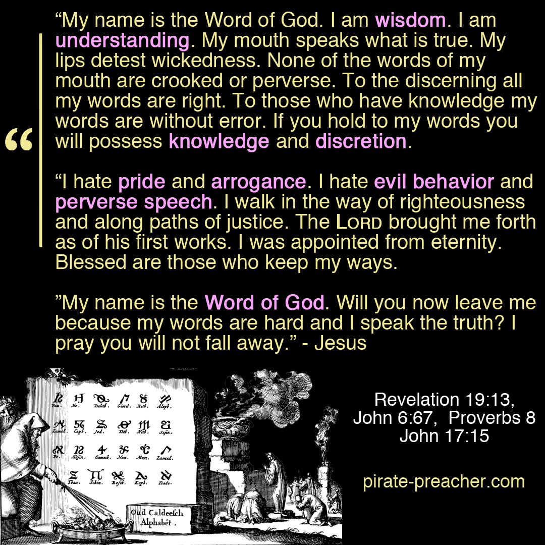 My name is the Word of God