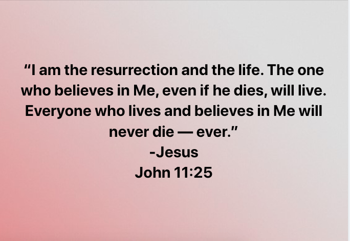 I Am the Resurrection and the Life